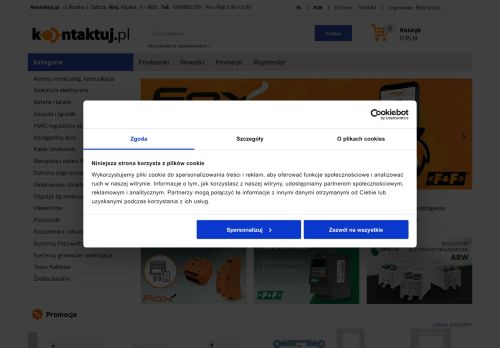 Hurtownia Elektrotechniczna „ELEKTRA” sp. jawna Bieniek